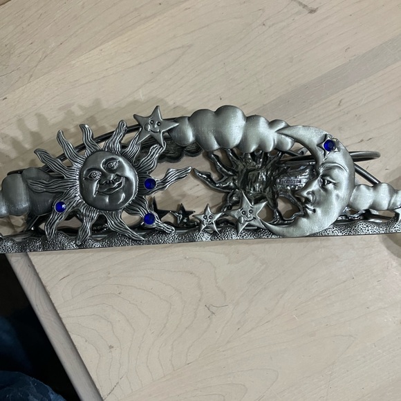 NWOT Spoontique Pewter Metal Arch Celestial Candle Holder - Picture 10 of 14